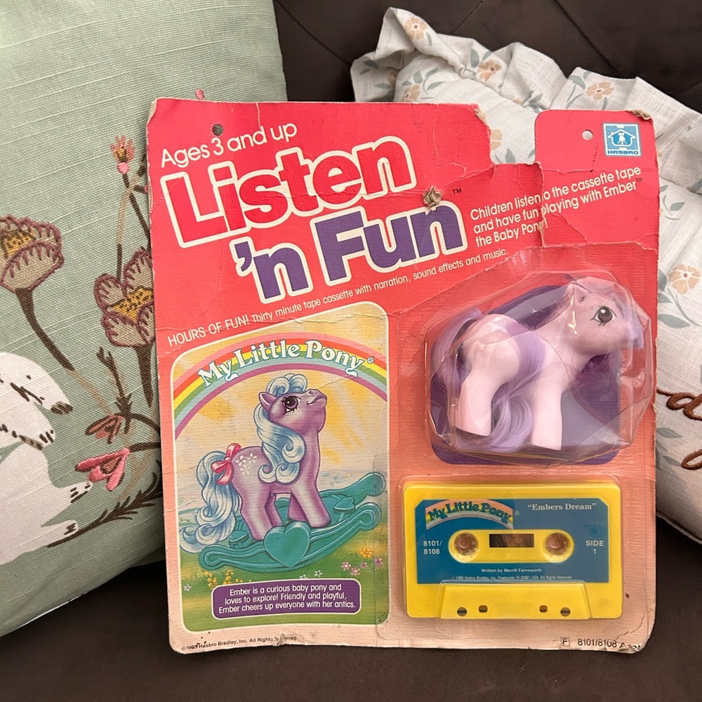 My Little Pony Listen 'n Fun Ember Pony with Cassette G1